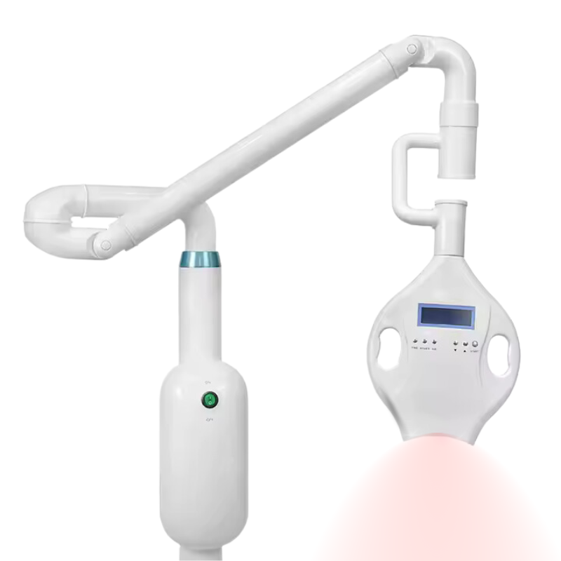Red LED whitening light